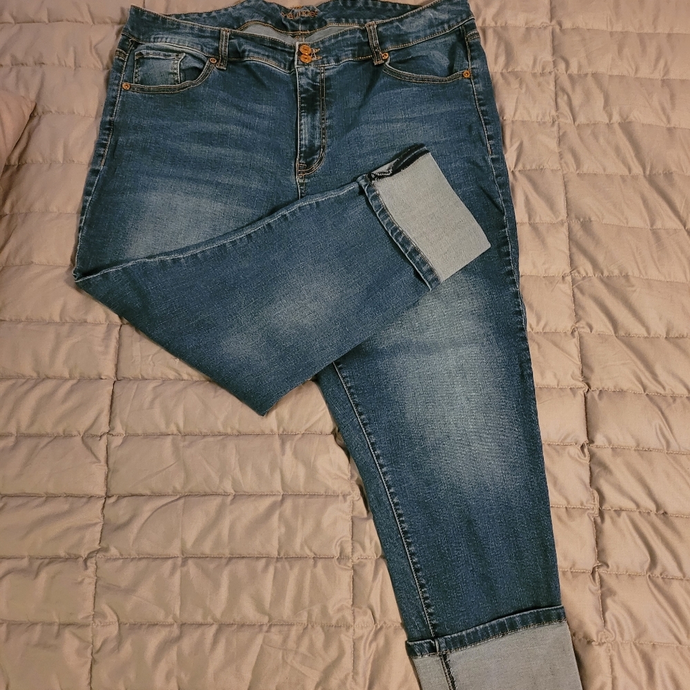 Cropped jeans